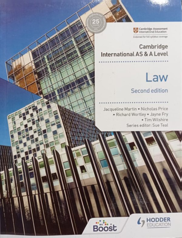 Cambridge International AS and A Level Law Coursebook (2nd Edition)