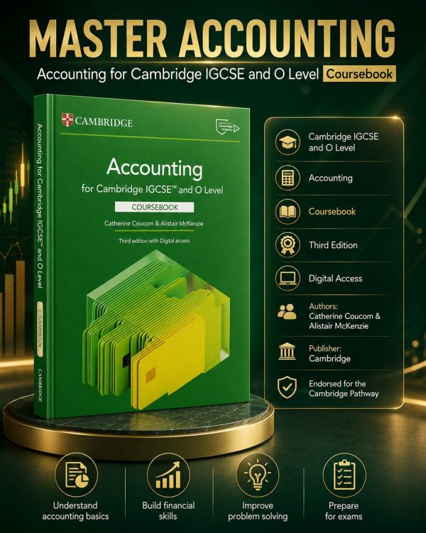 Accounting for Cambridge IGCSE and O Level Coursebook (3rd Edition)